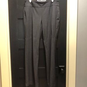 Roz & Ali Size 10 Gray Secret Agent Pull On Pants